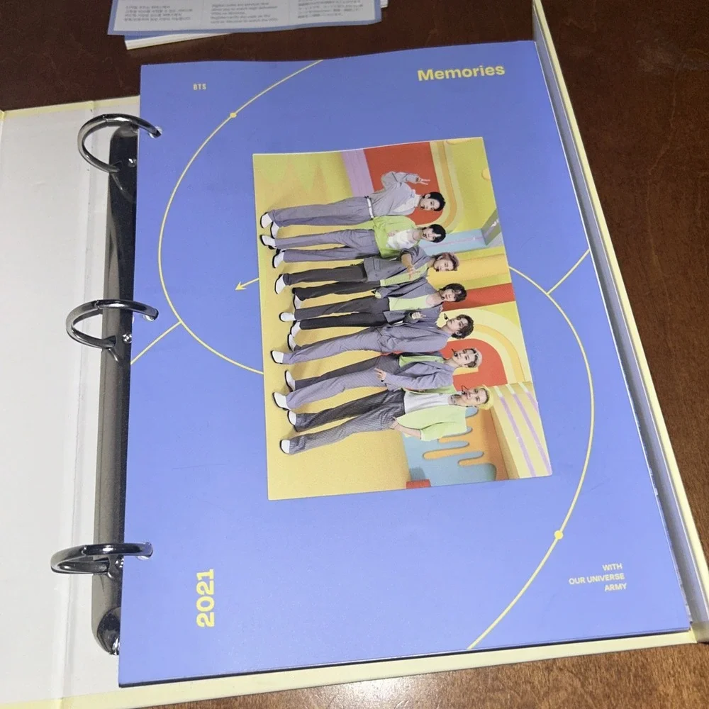 BTS Memories of 2021 Digital - J Hope PC Booklet Binder